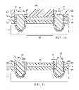 Fig. 06 - Method for the formation of a protective dual liner for a shallow trench isolation structure