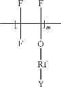 Fig. 08 - Fluorinated oligomers having pendant functional groups