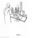 Fig. 03 - System and method for displaying anatomy and devices on a movable display
