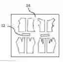 Fig. 01 - Simulation of an assembly of fabric pieces