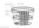 Fig. 01 - Method for constructing cage body of tapered cage assembled in rigid-flexible manner