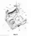 Fig. 10 - Laundry dryer with accessible recirculation air filter