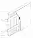 Fig. 01 - Extra strength backing stud having notched flanges
