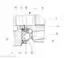 Fig. 01 - Hydrostatic axial piston machine and retention plate