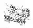 Fig. 01 - TWO-PIECE BOGIE WITH A NOVEL SUSPENSION SYSTEM