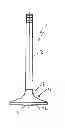 Fig. 01 - Gas exchange valve of an internal combustion engine