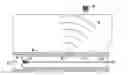 Fig. 01 - Pipe liner having a wireless data transmitter with sensing capabilities