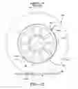 Fig. 13 - Distributed cavity air pumping assembly and method for a tire