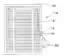 Fig. 01 - Venetian blind with cord retractor