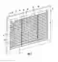 Fig. 02 - Sealed slatted blind