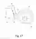 Fig. 17 - Device and system for providing an agricultural ground working implement with down pressure and protective hydraulic cushion for obstacle impact