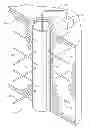 Fig. 01 - Downhole deep tunneling tool and method using high power laser beam