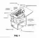 Fig. 02 - Rotatable turret assembly for checkout stand
