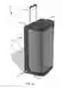 Fig. 03 - Luggage bag with removable organizer