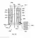 Fig. 43 - Method and device for extraction of liquids from a solid particle material