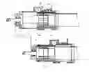 Fig. 02 - Telescopic mechanism in telescopic hitch buffer device for use in high speed electric multiple units