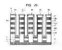 Fig. 23 - Semiconductor storage device and method for manufacturing same
