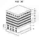 Fig. 37 - Semiconductor storage device and method for manufacturing same