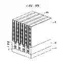 Fig. 56 - Semiconductor storage device and method for manufacturing same