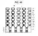 Fig. 63 - Semiconductor storage device and method for manufacturing same