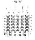 Fig. 65 - Semiconductor storage device and method for manufacturing same