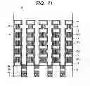 Fig. 72 - Semiconductor storage device and method for manufacturing same