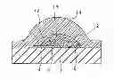 Fig. 01 - Light emitting device provided with lens for controlling light distribution characteristic