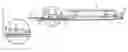Fig. 01 - Electric latch retraction bar