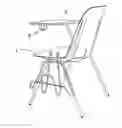Fig. 01 - STACKABLE CHAIR WITH CUPHOLDER AND FOLDING TABLE