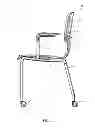 Fig. 06 - Chair with a swivel back support