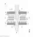 Fig. 08 - Electrical machine with improved stator flux pattern across a rotor for providing high torque density