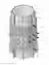 Fig. 01 - Radial drop winding for open-wound medium voltage dry type transformers with improved support structure