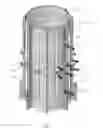 Fig. 03 - Radial drop winding for open-wound medium voltage dry type transformers with improved support structure