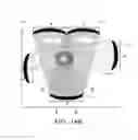 Fig. 147 - Light-based touch surface with curved borders