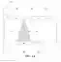 Fig. 24 - Light-based touch surface with curved borders