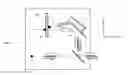Fig. 01 - Optical system for measurement of orientation and position comprising a point source, central mask, photosensitive matrix sensor and corner cube