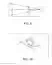 Fig. 06 - Optical system for measurement of orientation and position comprising a point source, central mask, photosensitive matrix sensor and corner cube