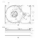 Fig. 02 - Disk drive device with hub and wiring member with increased thinness