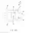 Fig. 16 - Co-located gimbal-based dual stage actuation disk drive suspensions with dampers