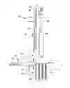 Fig. 01 - Positioning device for use in a tire building system and a method for positioning a bead