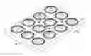 Fig. 01 - CUPCAKE INSERT THAT RETAINS CUPCAKES IN A DESIRED POSITION