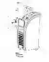 Fig. 01 - Dental laser apparatus and method of use with interchangeable hand piece and variable foot pedal