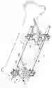 Fig. 02 - Single lock external fixation clamp arrangement and method