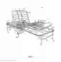 Fig. 02 - Motorized foldable bed frame assembly
