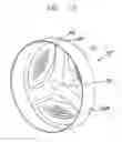 Fig. 64 - Washing machine to produce three-dimensional motion
