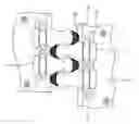 Fig. 01 - Clamped type coupling element slide fastener with the structure impervious to fluid