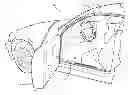 Fig. 01 - Weatherstrip assembly having a removable retaining member