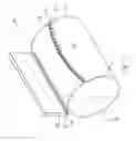 Fig. 12 - Method of perforating a nonlinear line of weakness