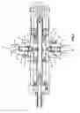 Fig. 05 - Mechanical assembly for urging the circumferential segments of a tire-building drum into fully-expanded positions