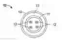 Fig. 01 - Dual use cable with fiber optics for use in wellbore operations